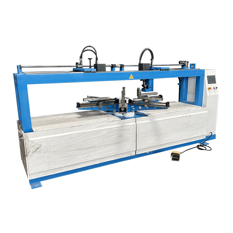Round Duct Flange Punching Machine